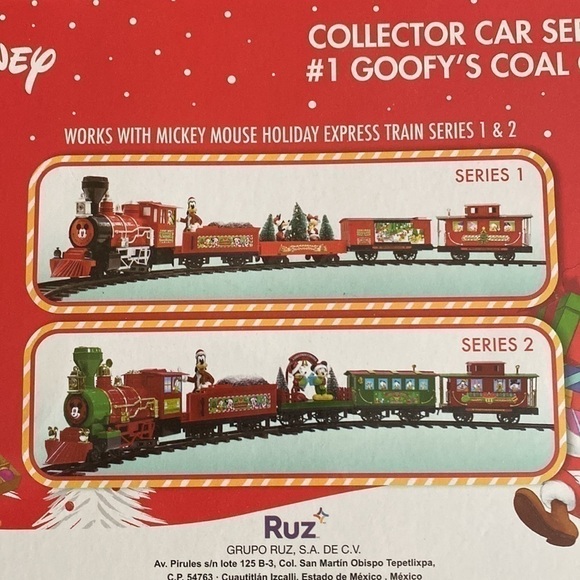 Disney Mickey Mouse Holiday Express Train  #1 Goofy's Coal Car Collectors - Picture 5 of 5